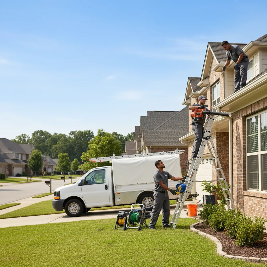 Home Gutter Service in Bridgeport, OH near me